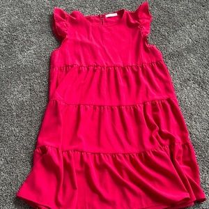 Red Amazon Kirundo dress